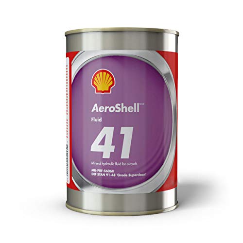 Shell Aeroshell 41 for Aircraft - Mineral Hydraulic Fluid - 1 Gallon