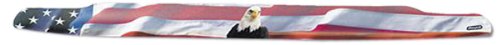 Stampede 2321-30 Vigilante Premium Series Hood Protector with American Flag With Eagle Pattern