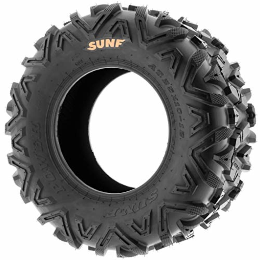 SunF A033 ATV/UTV Tires -- 25x11-12 -- 6 Ply | Pair of 2 | All-Terrain Off-Road