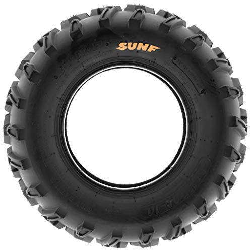 SunF 24x11-10 Off-Road ATV UTV Tires 6 Ply, (Set Pair of 2)