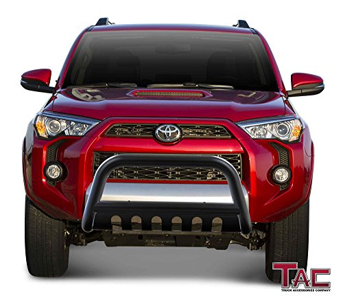TAC TRUCK ACCESSORIE TAC Bull Bar Fit 2010-2022 Toyota 4Runner(Exclude 14-22 Limited/19-22 Nightshade Edition/2022 TRD Sport) SUV 3 inches Black Fron