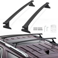 VZ4X4 Roof Racks Cross Bars, Compatible with Chevrolet Chevy Traverse 2018 2019 2020 2021, Part # 84231368