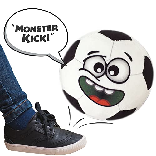 Move2Play Talkin Sports, Hilariously Interactive Toy Soccer Ball with Music and Sound FX, Gift for Soccer Loving Toddlers, Girls & Boys Ag