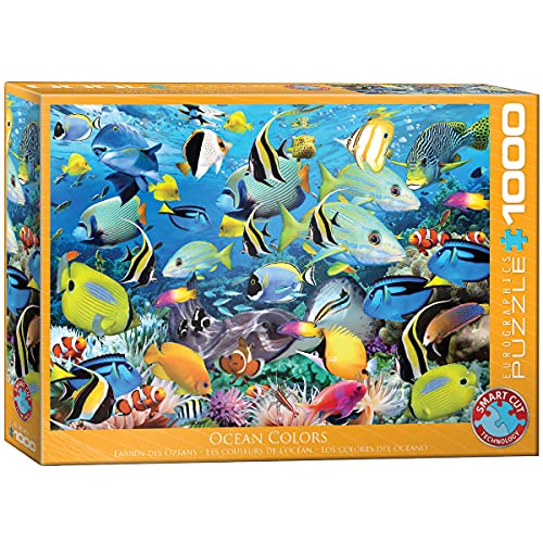 EuroPuzzles EuroGraphics Ocean Colors Jigsaw Puzzle (1000-Piece)