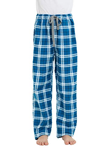 rumor typhoon remark hiddenvalor HiddenValor Big Boys Cotton Pajama Lounge Pants (Cyan Blue, L)