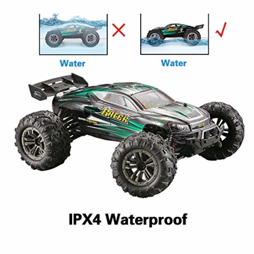 MIEBELY RC Cars 1: 16 Scale All Terrain 4x4 Remote Control Car for Adults & Kids, 40+ KM/H Waterproof Off-Road RC Trucks, High S