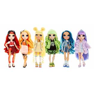 Rainbow Surprise Rainbow High Poppy Rowan - Orange Clothes Fashion Doll  with 2 Complete Mix & Match Outfits and Accessories, Toy