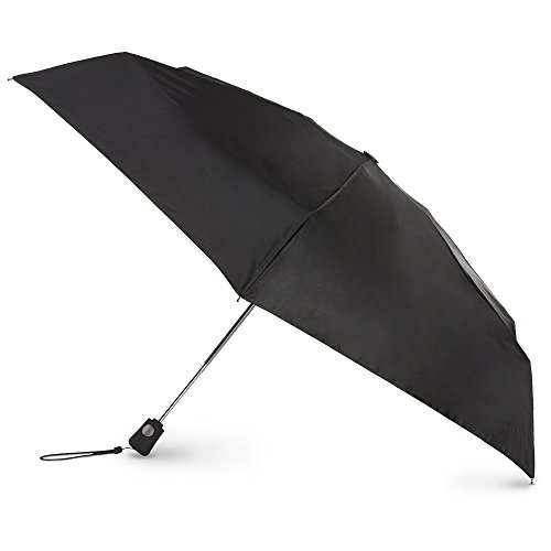 totes Automatic Open Close Compact Foldable Travel Umbrella