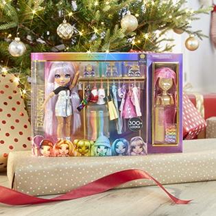 Rainbow High Fashion Studio with Avery Styles Fashion Doll Playset Includes  Designer Outfits & 2 Sparkly