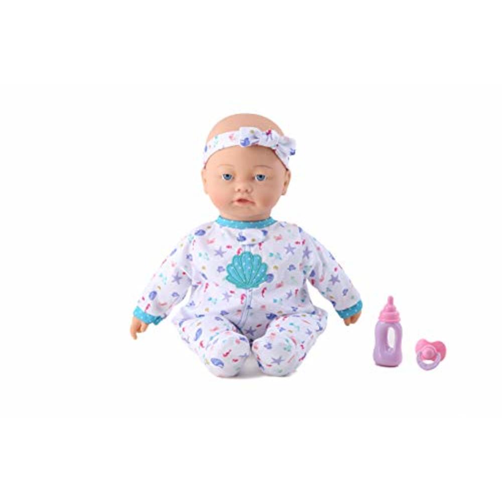KOOKAMUNGA KIDS 16 Inch Interactive Baby Expressions Doll & Accessories | Touch Activated Realistic Features and Sounds | Lifeli