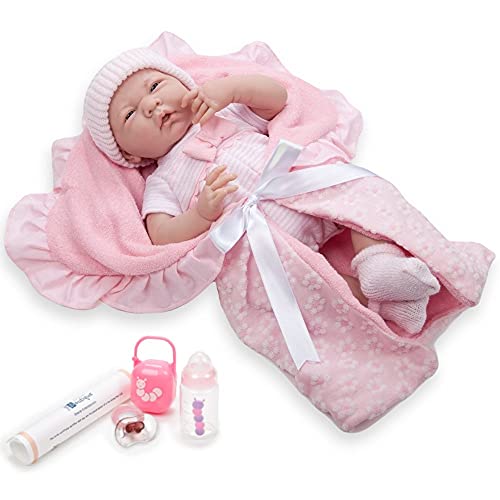 JC Toys 18780 La Newborn Soft Body Boutique Baby Doll, 15.5 ...