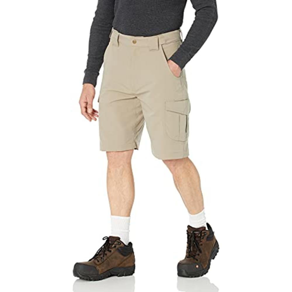 Tru-Spec 24-7 Series Ascent Shorts for Men, Khaki, 40