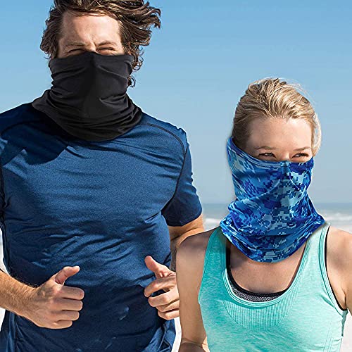 Geyoga 6 Pieces Face Cover Scarf Mens Balaclava Neck Gaiter Ski Balaclava Baclavaface Breathable Bandana Sun Protection Outdoor Clothin