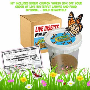Nature Bound Toys Butterfly Garden Habitat & Terrarium, 24 ...
