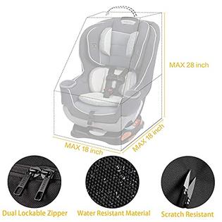 Yorepek Car Seat Travel Bag Padded Seats Backpack Large Durable Cat Carrier Airport Gate Check Infant Ba - Airport Car Seat Bag Yorepek Car Seat Travel Bag Padded Seats Backpack Large Durable Cat Carrier Airport Gate Check Infant Ba - Airport Car Seat Bag