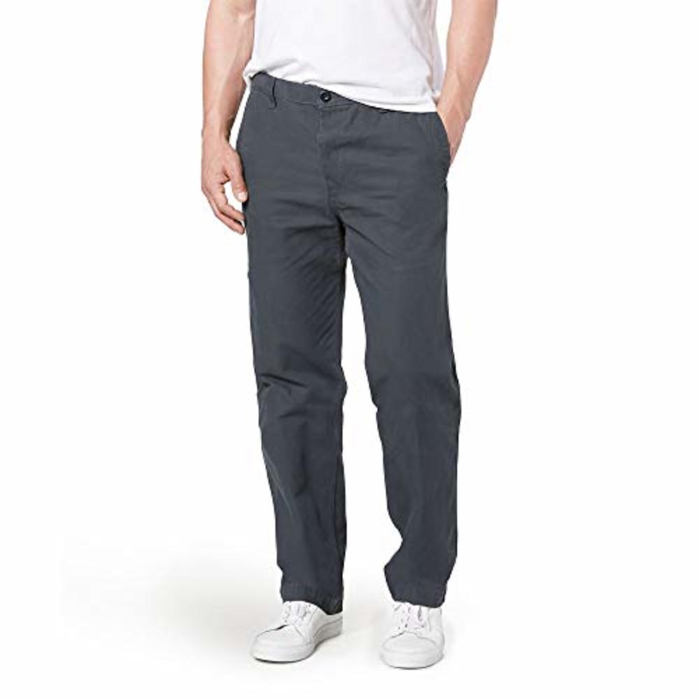Dockers Men’s Classic Fit Comfort Cargo Pants, Steelhead, 36W x 32L