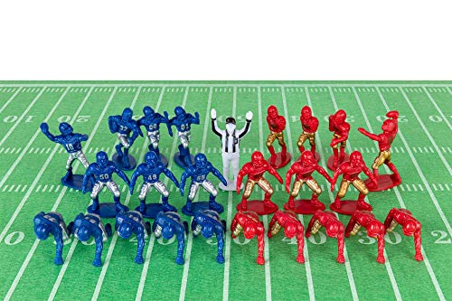K Kaskey Kids Kaskey Kids Football Guys - Red/Blue Inspires Kids Imaginations with Endless Hours of Creative, Open-Ended Play – Includes 2 Tea