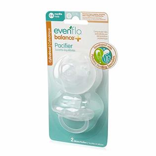 Bioflo Pacifier Evenflo Feeding Balance Plus Stage 1 Cylindrical Baby, Newborn and ...
