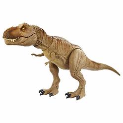 Jurassic World Toys Jurassic World Epic Roarin? Tyrannosaurus Rex Large Action Figure with Primal Attack Feature, Sound, Realistic Shaking, Movable 