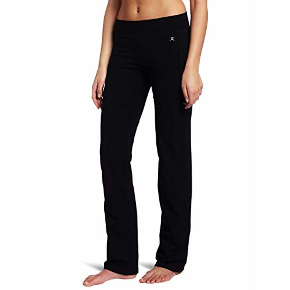 Danskin Womens Plus SizeDanskin Sleek Fit Yoga Pant, Black, 1X