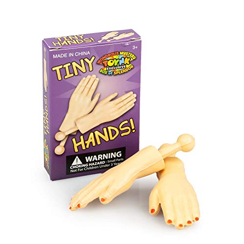 Fourth Castle Micromedia Tiny Hands Funny Gag Prank Novelty Item | 3 Inches  Long