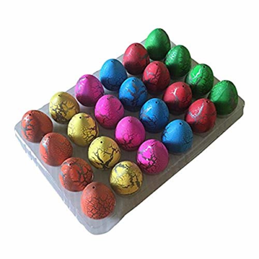 Jofan 24 PCS Dinosaur Eggs That Hatch Growing Eggs with Mini Dinosaur Toys Inside for Kids Boys Girls Party Favors Supplies