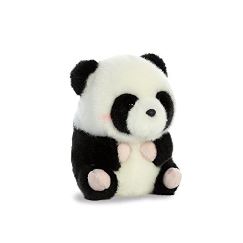 Aurora World Aurora - Rolly Pet - 5" Precious Panda, Black, White