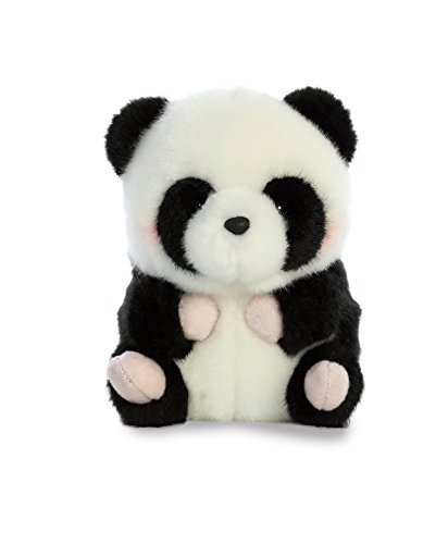 Aurora World Aurora - Rolly Pet - 5" Precious Panda, Black, White