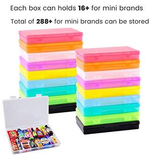 Aptbyte Collector Case Compatible with 5 Surprise Mini Brands Toys Series 1  2 3, 18 Independent