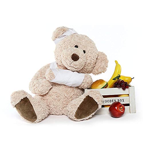 Muiteiur Get Well Soon Teddy Bear Stuffed Animal Big Speedy Recovery Teddy  Bear Gifts for Kid