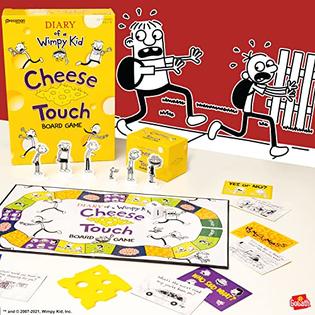 Pressman Toy Diary of a Wimpy Kid Cheese Touch Game Race to The