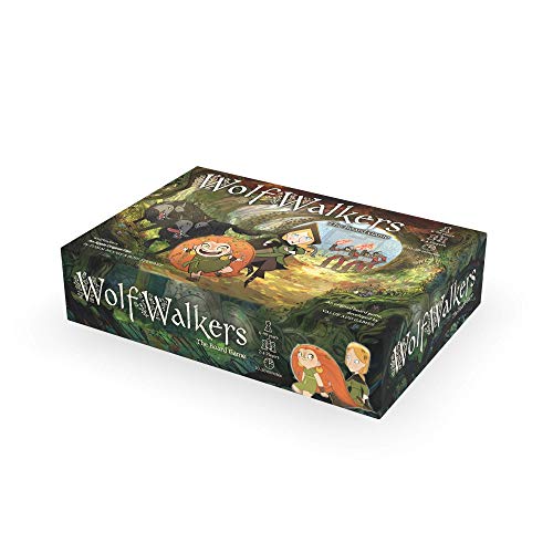 Cartoon Saloon Wolfwalkers | Board Game with 4 Game Modes | Up to 4 Players  |