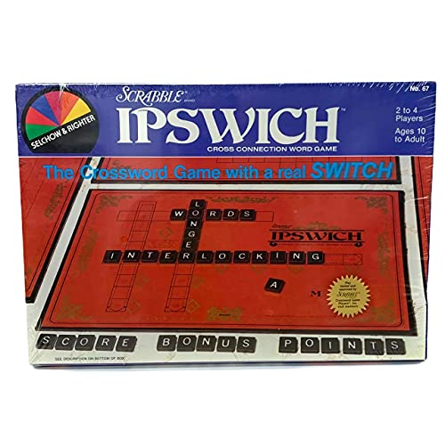 Scrabble Ipswitch Board Game - A Cross Connection Word Game