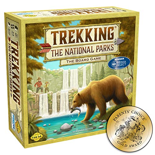 Underdog Games Trekking The National Parks - The Award-Winning Family Board Game