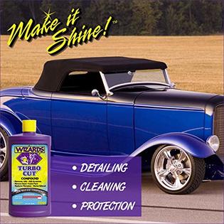 wizards WIZARD PRODUCTS Turbo Cut Compound & Polish Machine Glaze: For ...