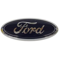 FORD Genuine Ford AA8Z-9942528-A Nameplate DARK BLUE, 9 x 3.5 INCHES