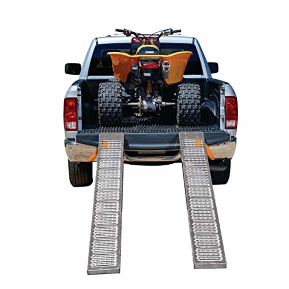 haul master 1000 Lb Pound Steel Metal Loading Ramps 6x9
