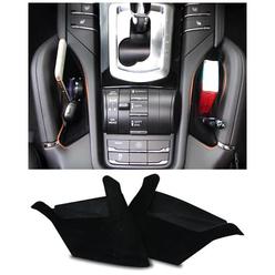 Salusy Interior Car Center Console Seat Side Storage Box Holder Organizer Compatible for Porsche Cayenne 2011-2018