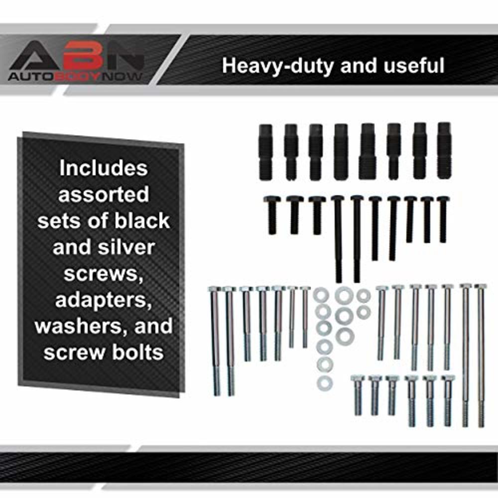 ABN Universal Harmonic Balancer Puller & Installer 52-Piece Tool Kit ?Master Balancer & Pulley Removal/Installation Set
