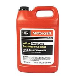 FORD Genuine Ford Fluid VC-13DL-G Yellow Pre-Diluted Antifreeze/Coolant - 1 Gallon