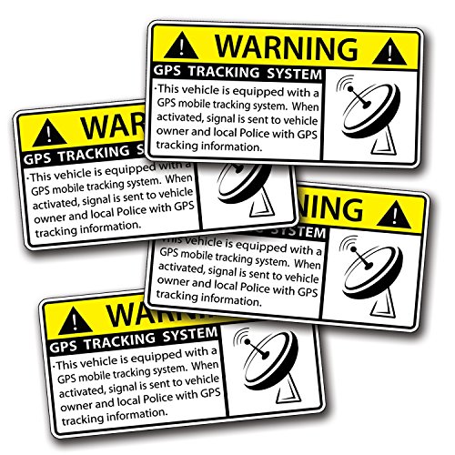 Front Self Adhesive Clear Vinyl Outdoor/Indoor (4 Pack) 4 x 2 Vehicle Car Window Alarm System GPS Tracking Device Safety Warning Security Alert Sticker Decals Front Self Adhesive Clear Vinyl Outdoor/Indoor (4 Pack) 4 x 2 Vehicle Car Window Alarm System GPS Tracking Device Safety Warning Security Alert Sticker Decals