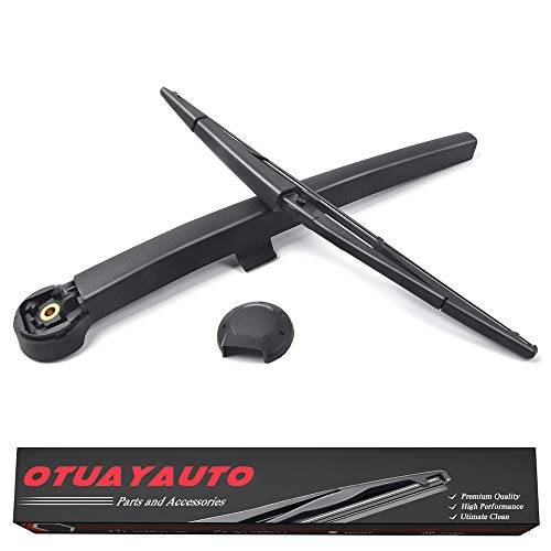 OTUAYAUTO Rear Windshield Back Wiper Arm Blade Set - Replacement for JEEP Grand Cherokee 2005 2006 2007 2008 2009 2010 OE:05139836AB
