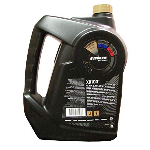 Evinrude Johnson Evinrude/OMC OEM XPS Marine XD100 Oil Gallon 0779711, 779711, 0764357
