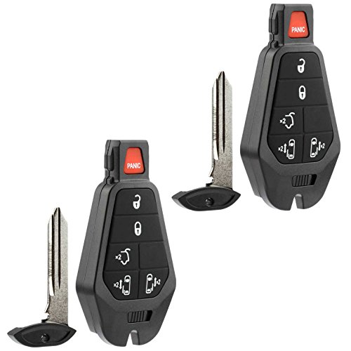 M3N5WY783X Replacement Key Fob 2x Remote Key Fob For Chrysler Town & Country Dodge Ram Jeep M3N5WY783X Car Key Fob Replacement