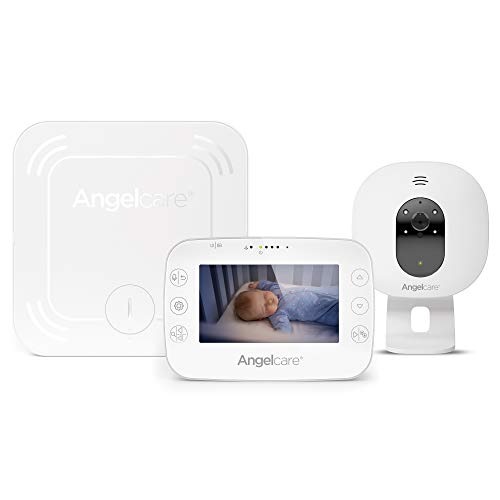 Angelcare 3-in-1 AC327 Baby Monitor, with Movements Tracking, 4.3?? Video & Sound