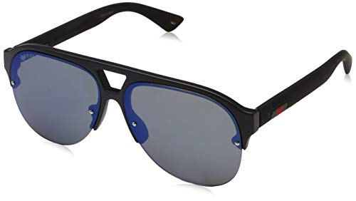 Gucci Blue Pilot Men's Sunglasses GG0170S 002 59