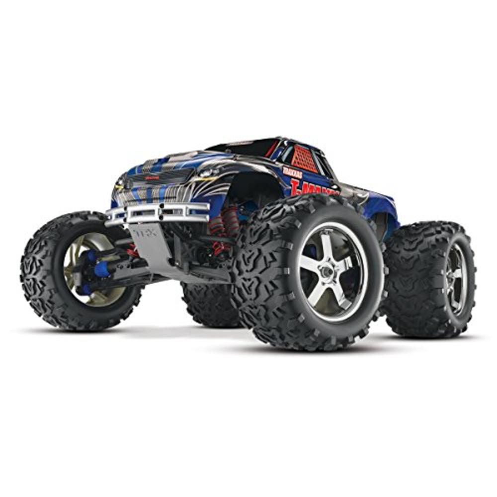 Traxxas T-Maxx 3.3: 1/10 Scale Nitro-Powered 4WD Monster Truck with TQi 2.4GHz Radio and TSM, Blue