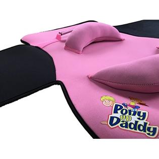 Pony Up Daddy Neoprene Parent Saddle With Easy Close Strap Features Padded Seat And Grab Handle For Safe And Comfortable Pla Pony Up Daddy Neoprene Parent Saddle With Easy Close Strap Features Padded Seat And Grab Handle For Safe And Comfortable Pla