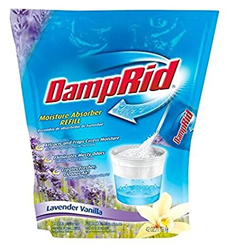 DampRid Damp Rid Refill Bag Lavender Vanilla Scent, 42.00 Ounce