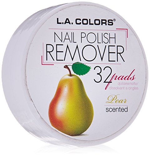 . COLORS Nail Polish Remover Pads, Pear Scent, 1 Ounce
